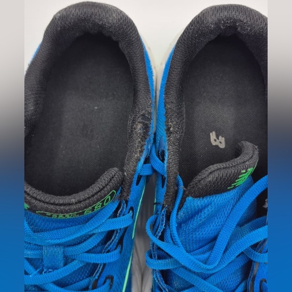 New Balance Blue and Green Athletic Sneakers